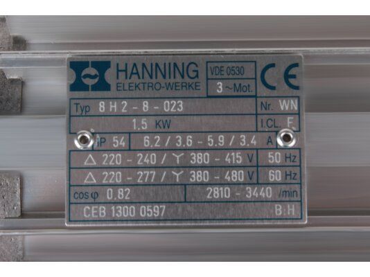 электродвигатель simel ef/80r-1500-2t, 13016364 cuenod