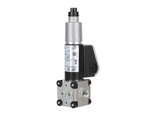 газовый электромагнитный клапан kromschroder vas120r/lw