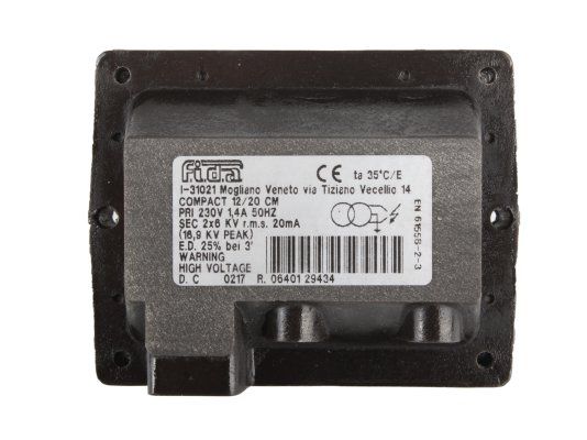 трансформатор розжига fida compact 12/20 cm te121d