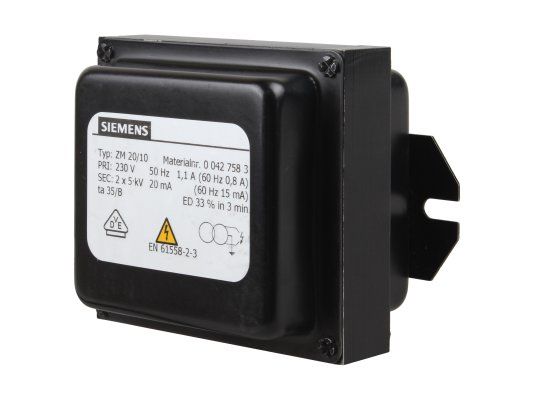 трансформатор поджига siemens zm 20/10 00427583 13018016