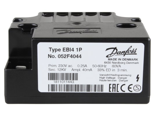 трансформатор розжига danfoss ebi4 1p 052f4044