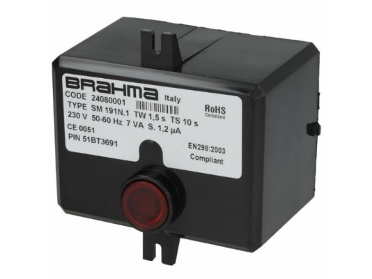 Топочный автомат Brahma SM191.1 24081981 топочный автомат brahma sm191.1 24081981