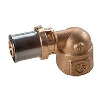 Угольник 90° GIACOMINI с внутр. резьбой 1/2 x(20x2) Мультипресс RM129Y037