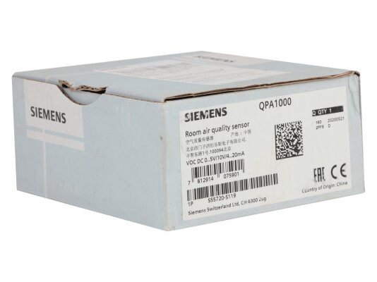 датчик влажности и температуры siemens qpa1000
