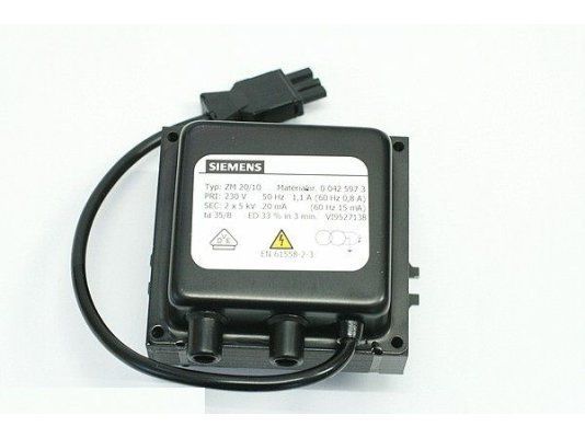 трансформатор поджига siemens zm 20/10 00425973 7819463