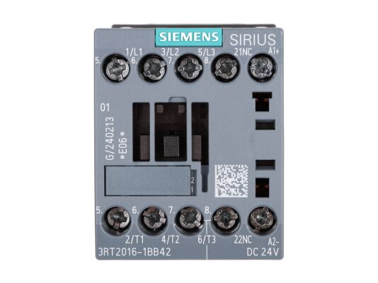 контактор siemens sirius 3rt2016-1bb42