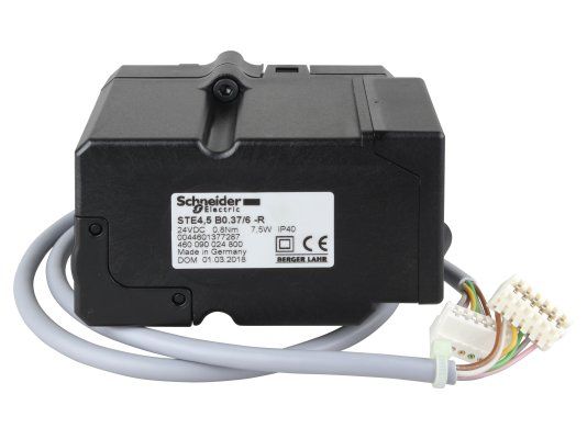 сервопривод berger lahr / schneider electric ste4,5 b0.37/6 -r, с кабелем 600 мм