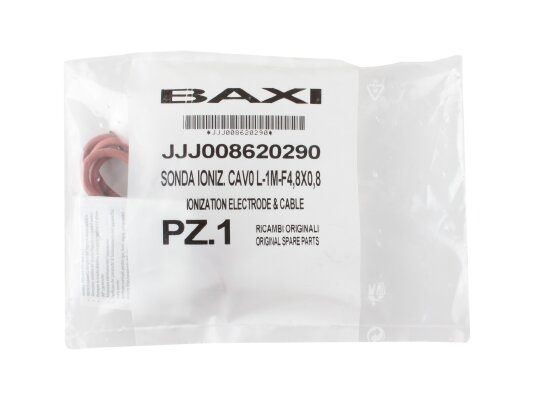 Электрод ионизации с кабелем Baxi, JJJ008620290 электрод ионизации с кабелем baxi, jjj008620290