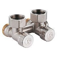 Узел нижнего подключения GIACOMINI 1/2 M x 3/4 E угловой R384X012