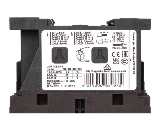 Контактор Siemens, 3RT2024-1AF00
