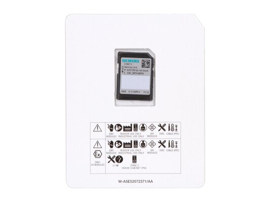 Карта памяти Siemens Simatic, 6ES7954-8LF04-0AA0