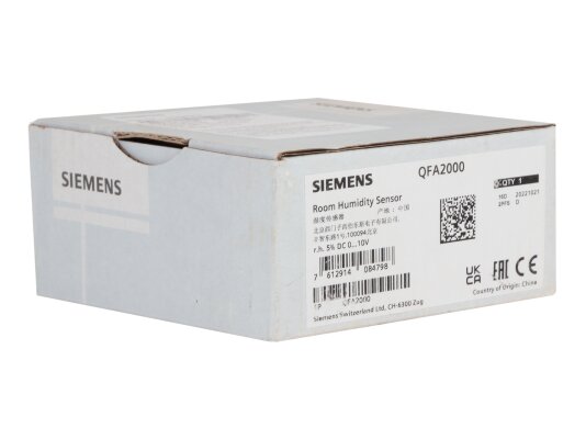 гигростат siemens qfa2000
