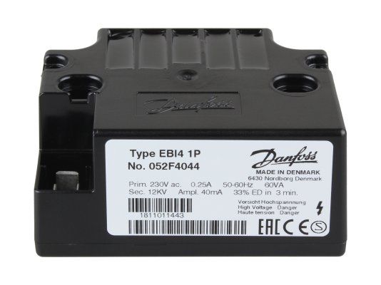 трансформатор розжига danfoss ebi4 1p 052f4044