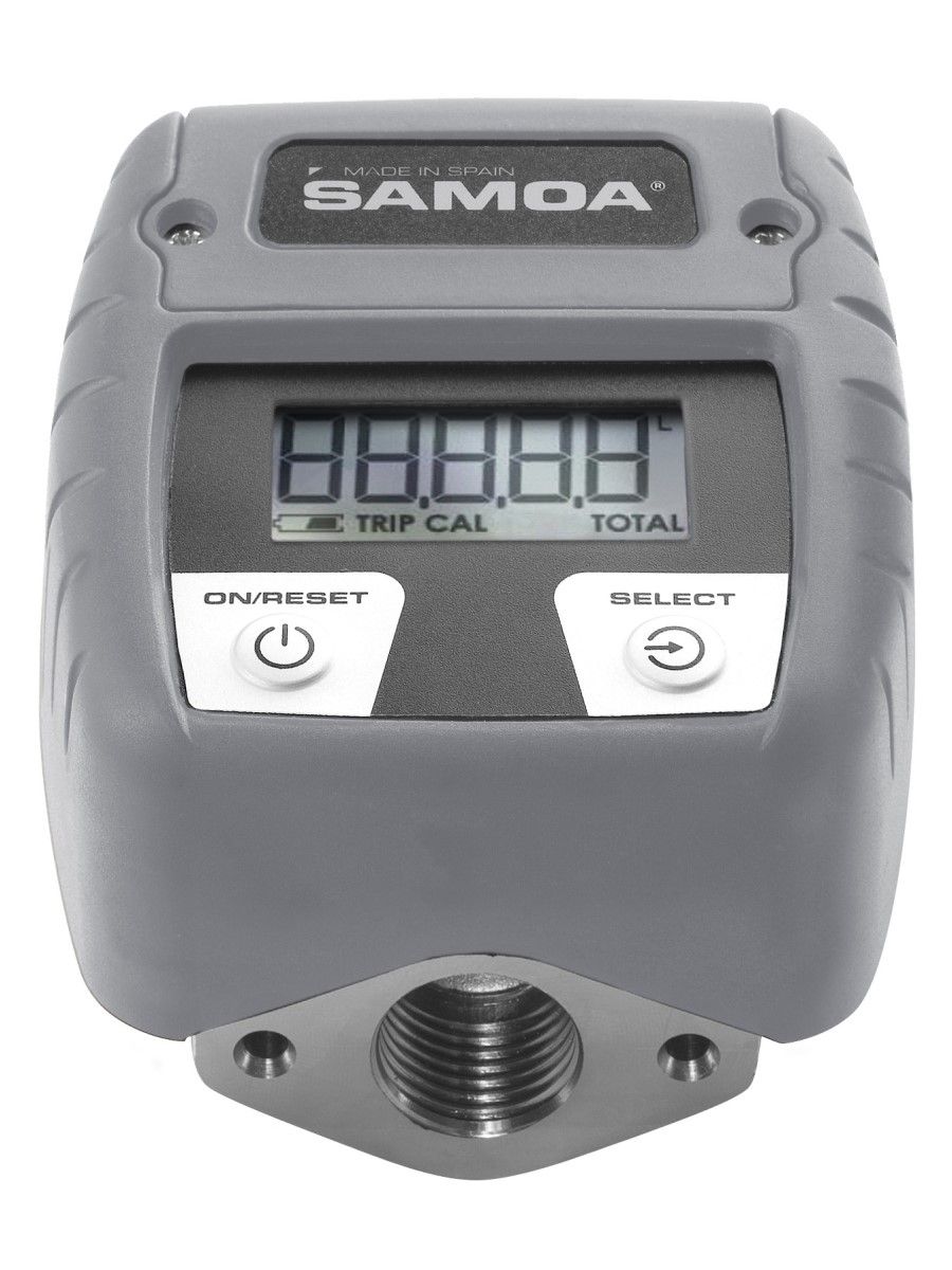 электронный счетчик для adblue/антифриза с30, 1-50 л/мин, 100 бар samoa 366020 