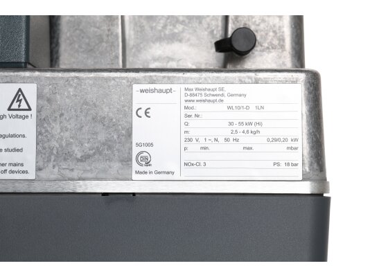 дизельная горелка weishaupt wl 10/1-d, 1ln