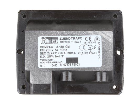 трансформатор поджига fida compact 8/20 cm te082d