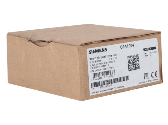 датчик влажности и температуры siemens qpa1004