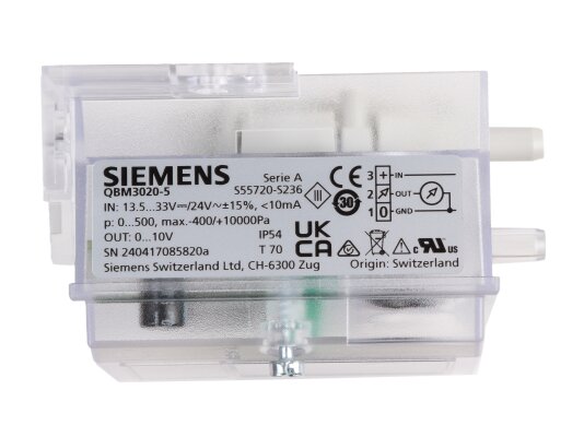 Датчик давления Siemens QBM3020-5