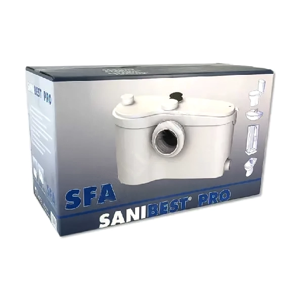 насос-измельчитель sanibest pro, 1100 вт, 220 в, sfa b3pro