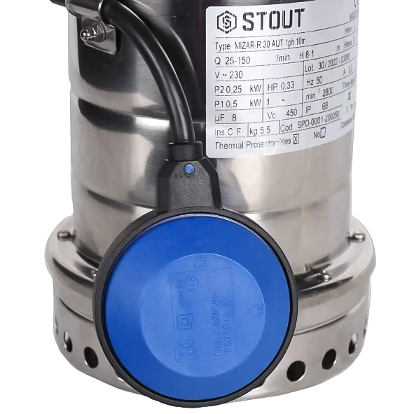 насос дренажный stout spd-0001-200250